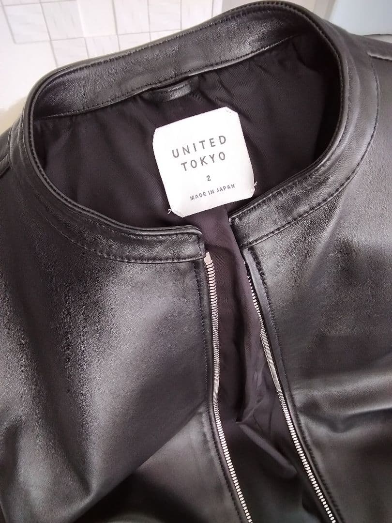 UNITED TOKYO レザージャケット サイズ2　美品