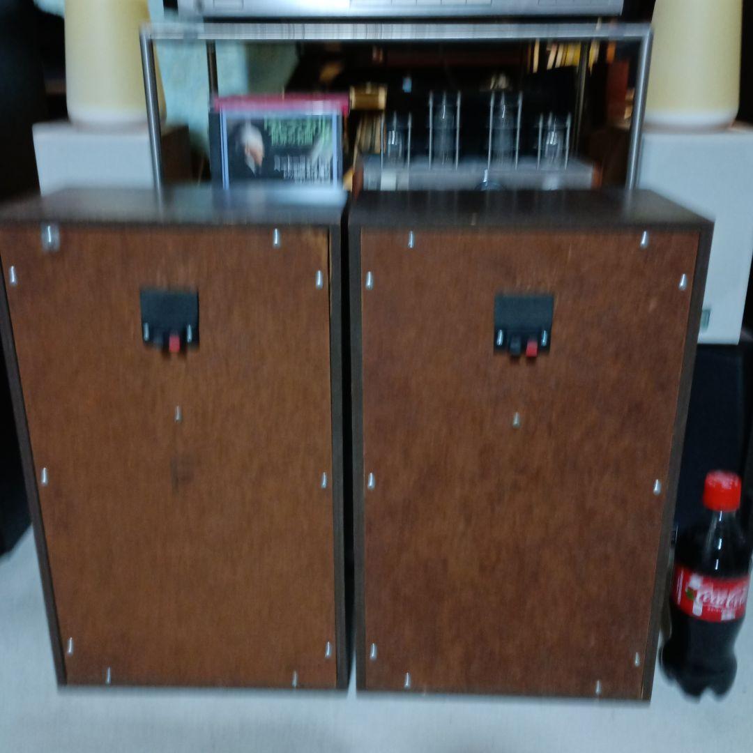 お買い得品　木製キャビネット 2ウェイスピーカーバスレフ 2本組1セット