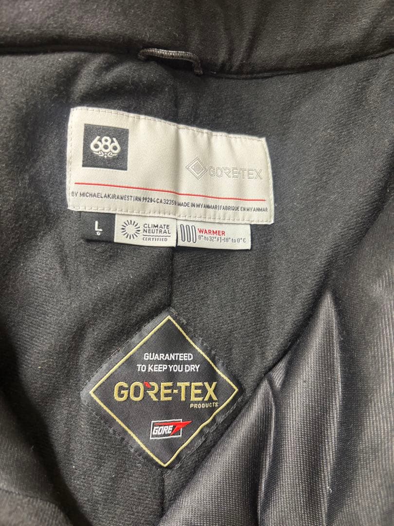 未使用品 686 スノーボードウェア パンツ M3WN219 サイズL ブラック