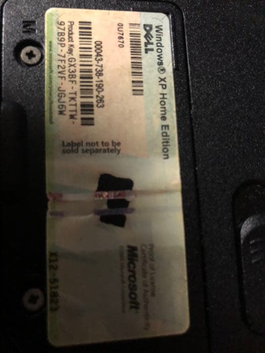 パソコン　Model No PP19L