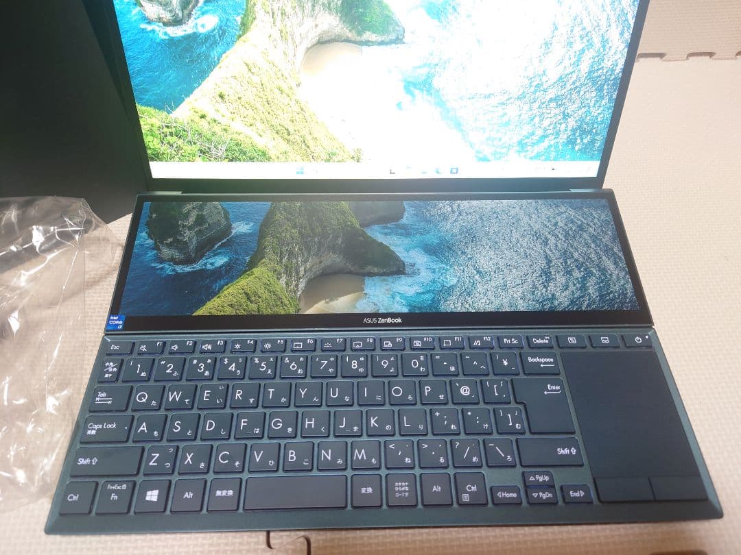 ASUS Zenbook DUO/i7/16・1TB/GPU/2画面タッチパネル