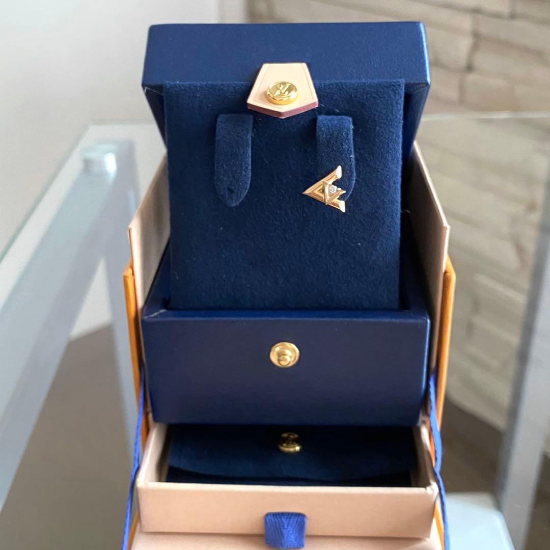 【ルイヴィトン】ピュス LV ヴォルト ワン k18 ピンクゴールドダイヤモンド