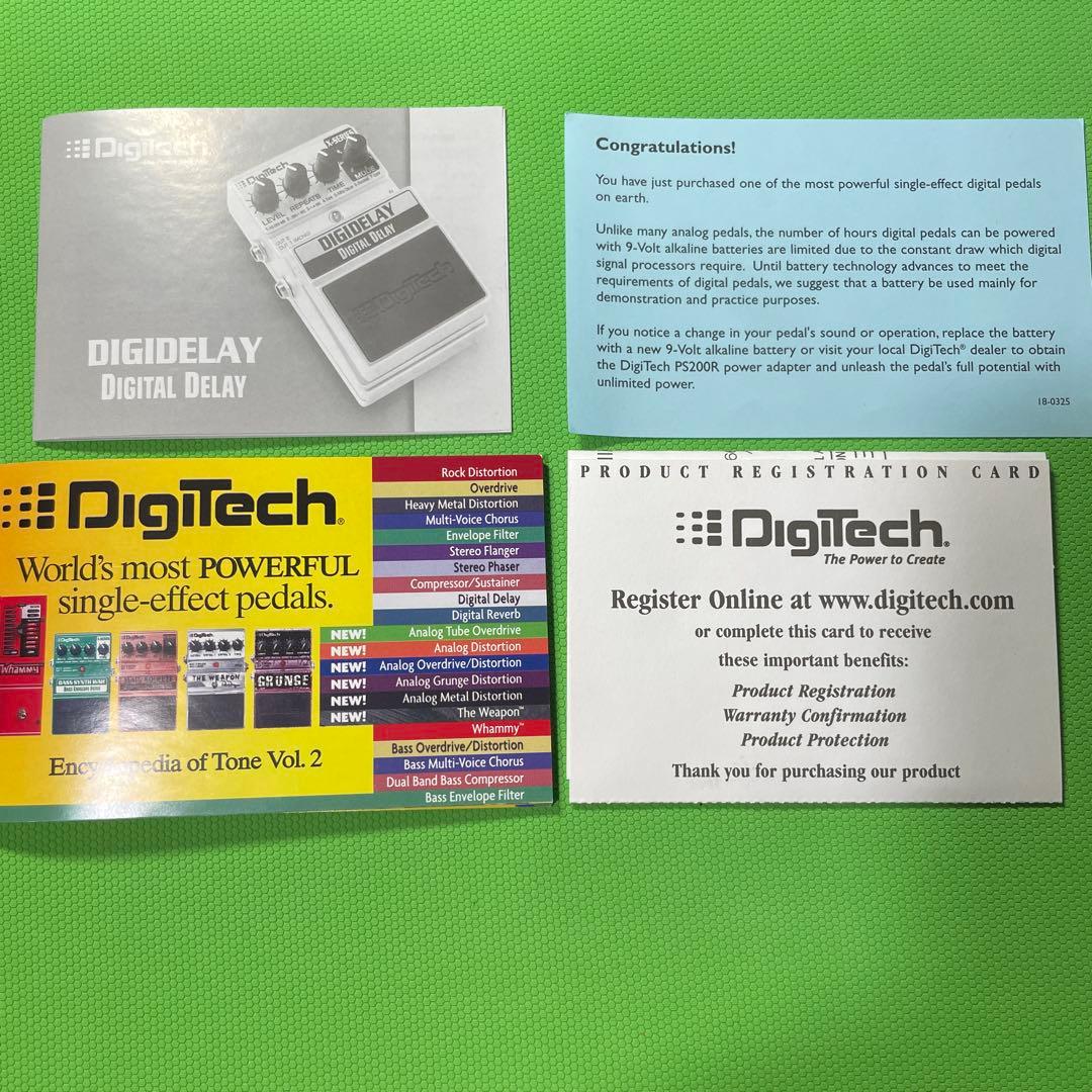 DigiTech Digital Delay エフェクター