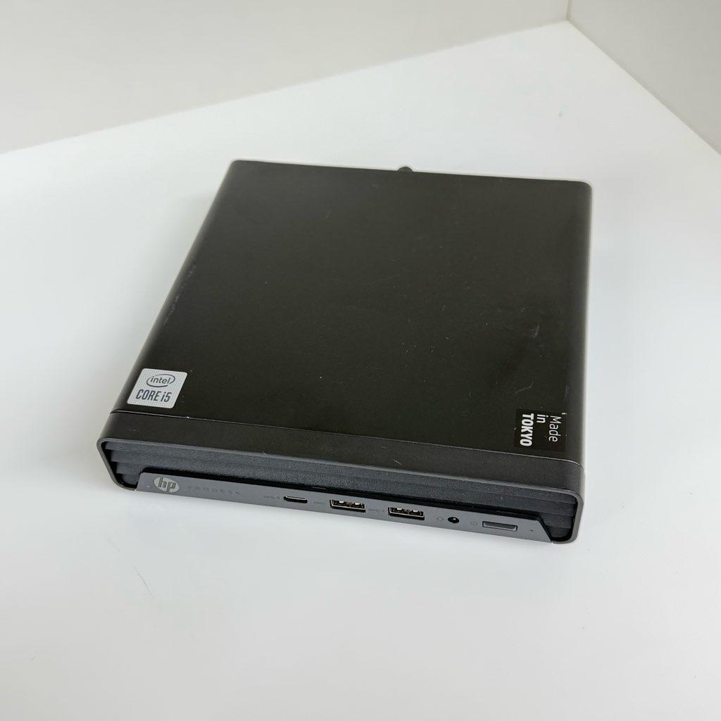 ●ミニPC●HP ProDesk 400G6 DM i5 16GB