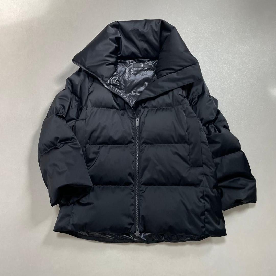 美品 UNIQLO +J ダウンボリュームジャケット ジルサンダー 黒 M