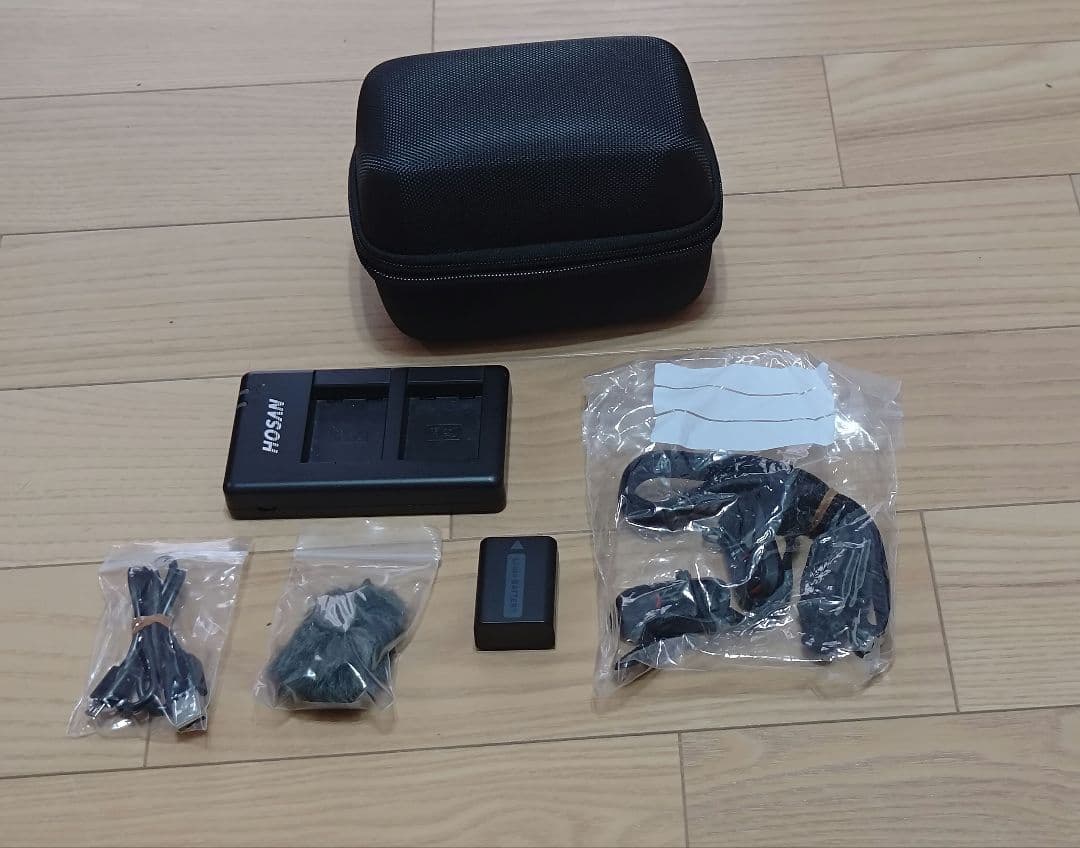 SONY ZV-E10 パワーズームレンズキット　シューティンググリップ付き