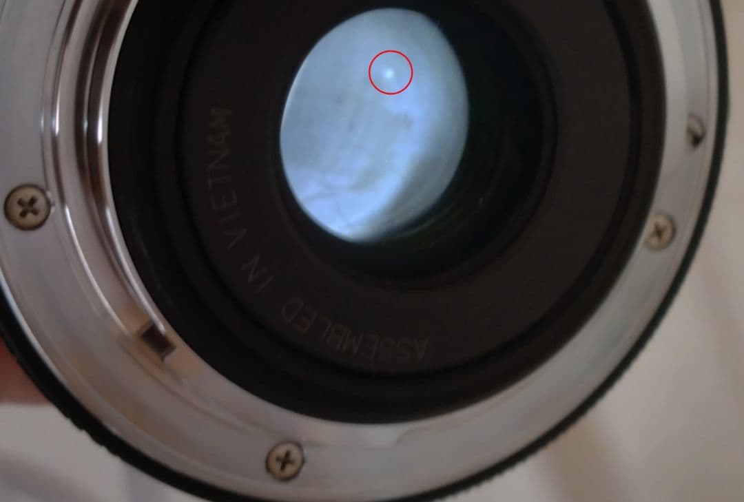 【ジャンク品】PENTAX DA 35mm f/2.8 Macro レンズ