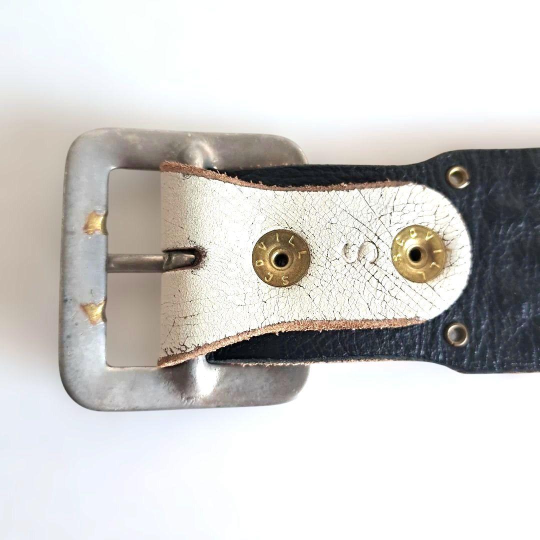 ヒステリックグラマー×バルタザール　スワロフスキー　スタッズ　ベルト　S