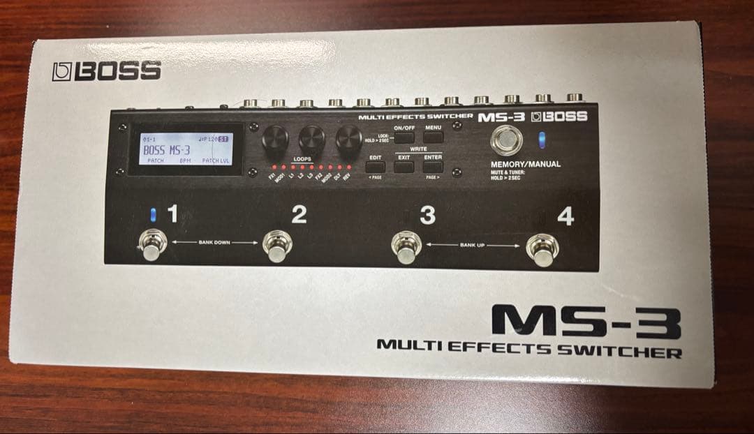 ギター Boss ms-3