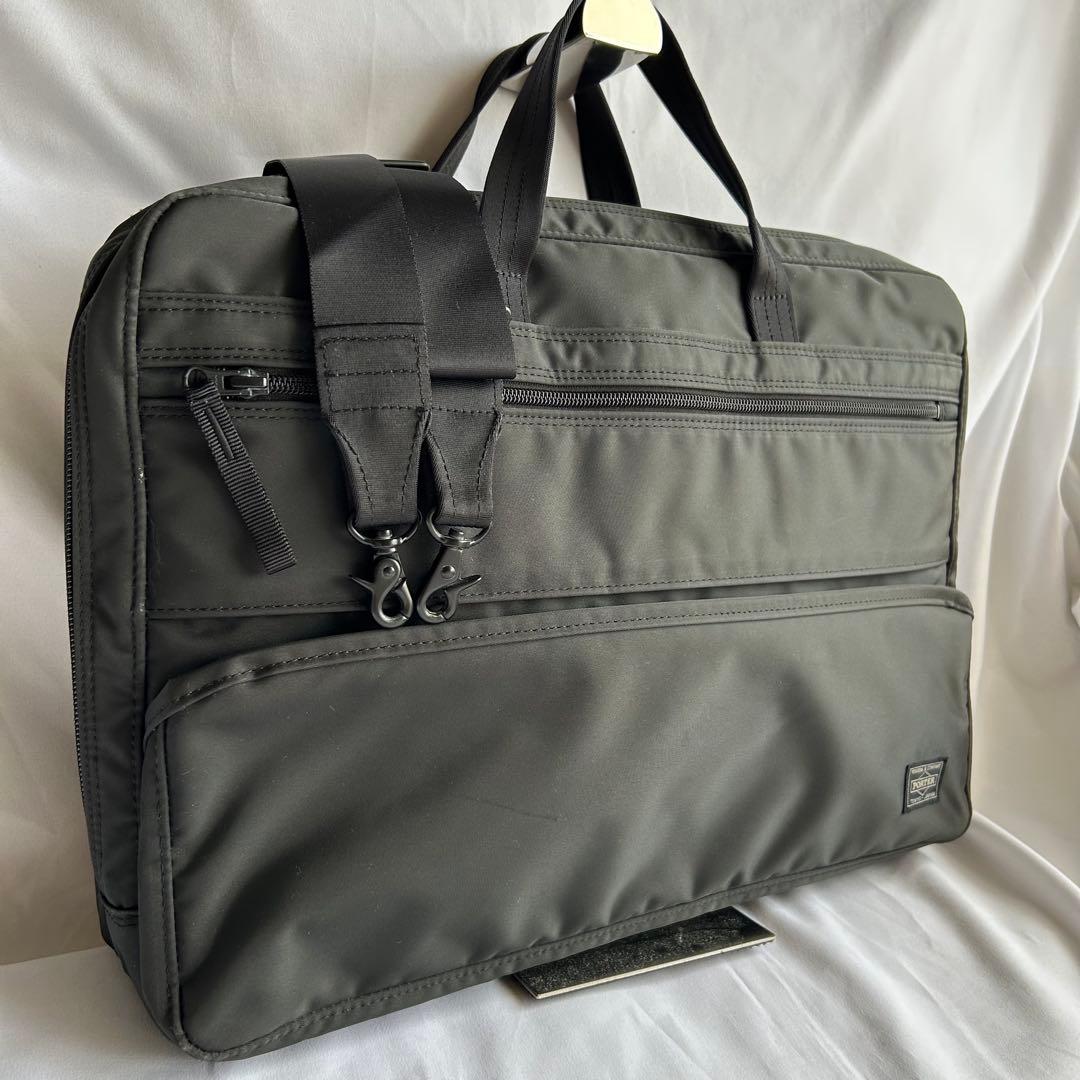 【美品】PORTER ポーター ドライブ 2way ブリーフケース ブラック