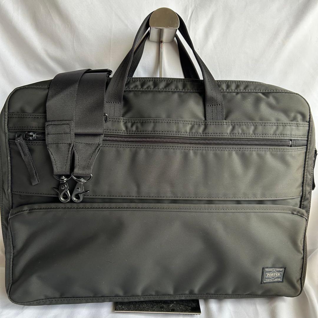 【美品】PORTER ポーター ドライブ 2way ブリーフケース ブラック