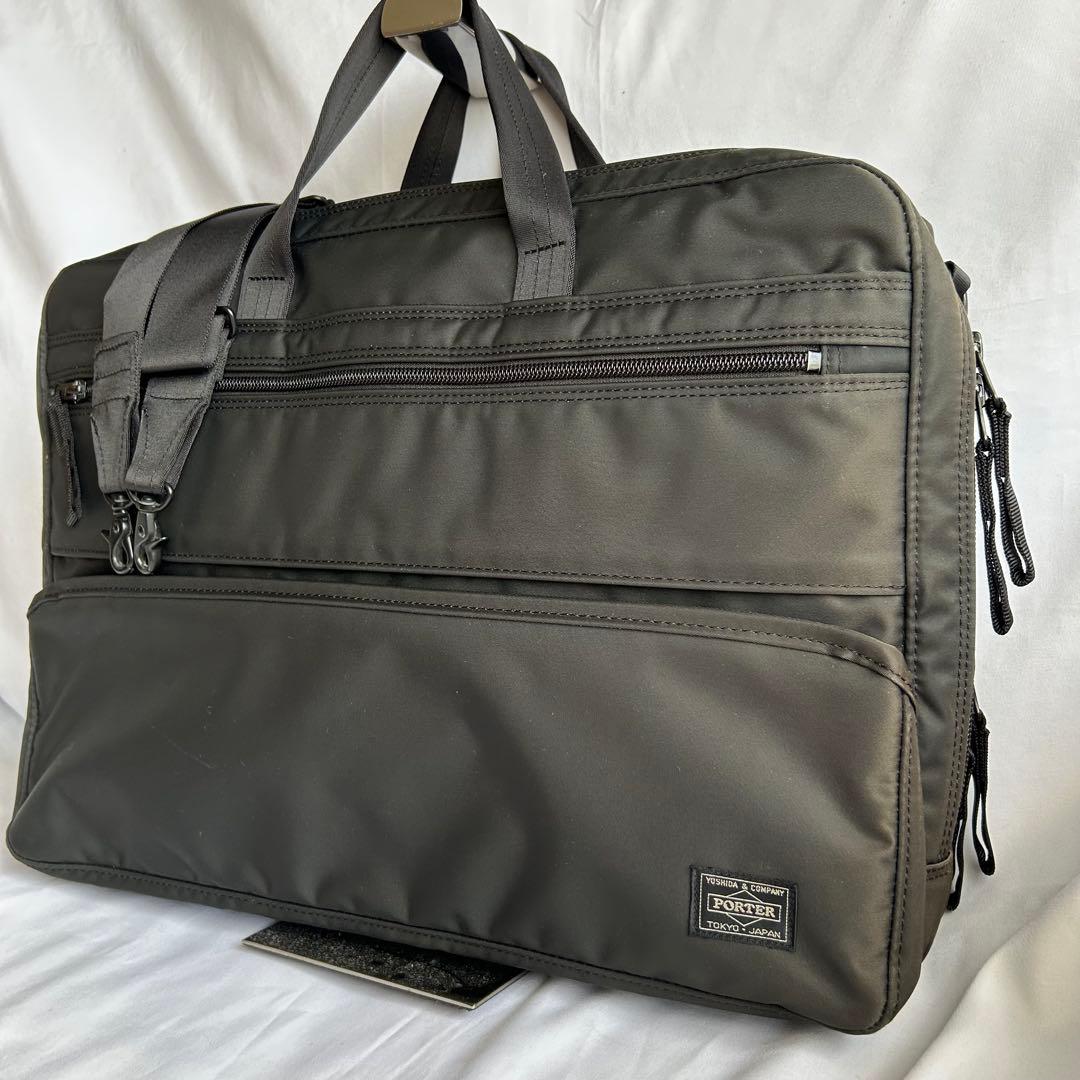 【美品】PORTER ポーター ドライブ 2way ブリーフケース ブラック