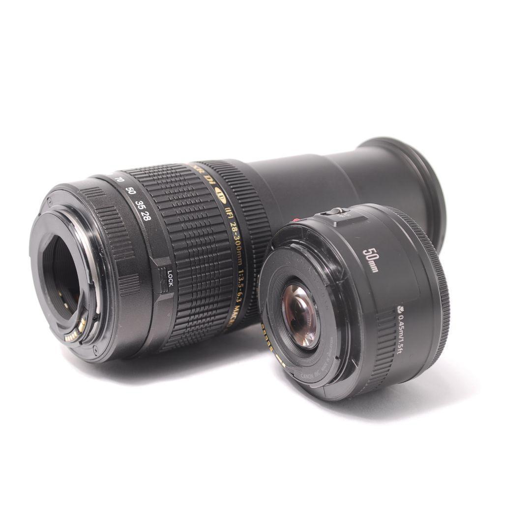 ❤即購入1000円OFF❤Canon 6D 単焦点 50mm ×超望遠万能レンズ