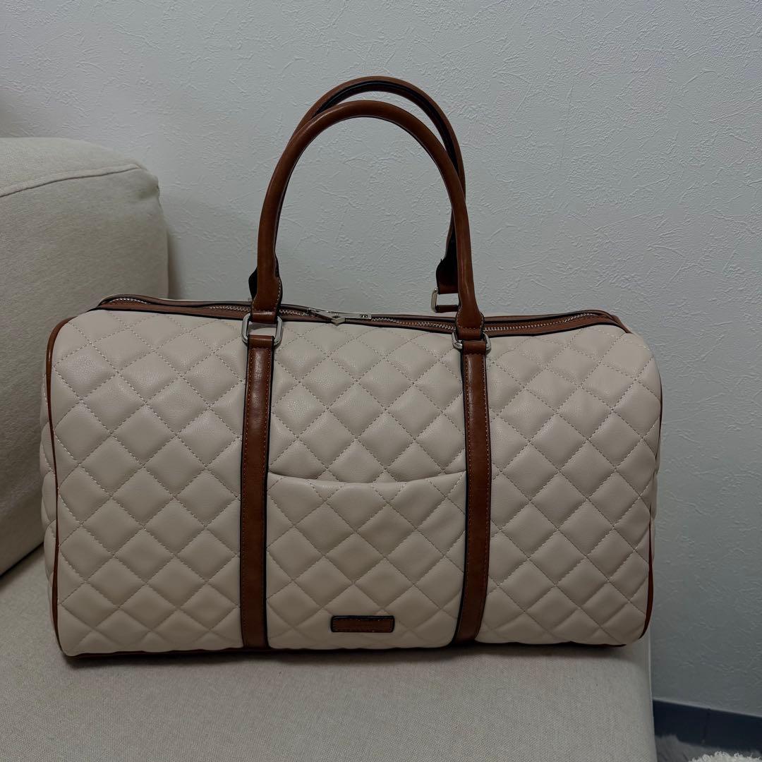 ま*め様 AMAIL キルティングボストンバッグ