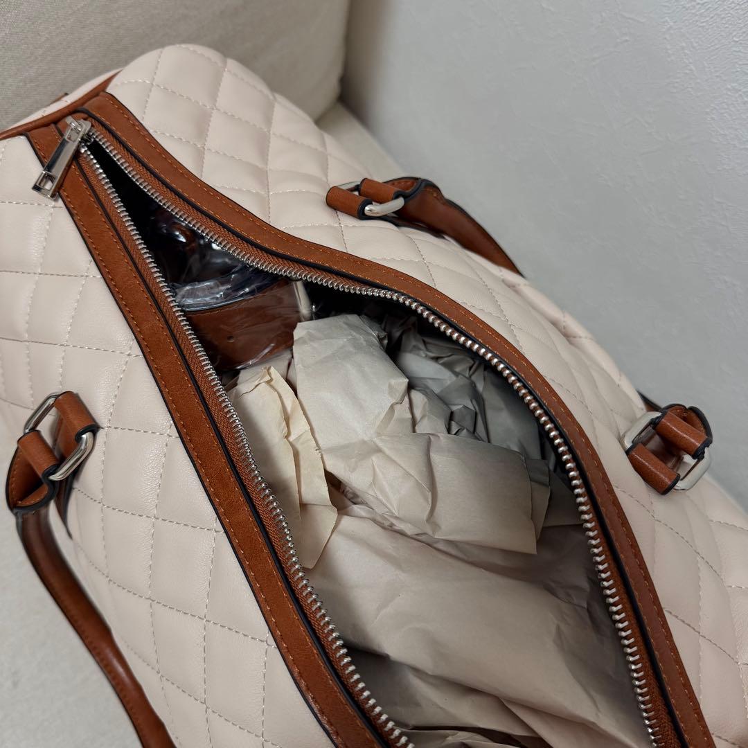 ま*め様 AMAIL キルティングボストンバッグ