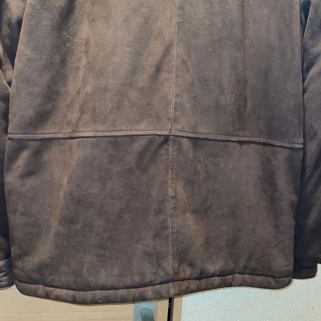 GOLLIPOLIさま専用【ブルックスフィールド】中綿レザーフィールドジャケット