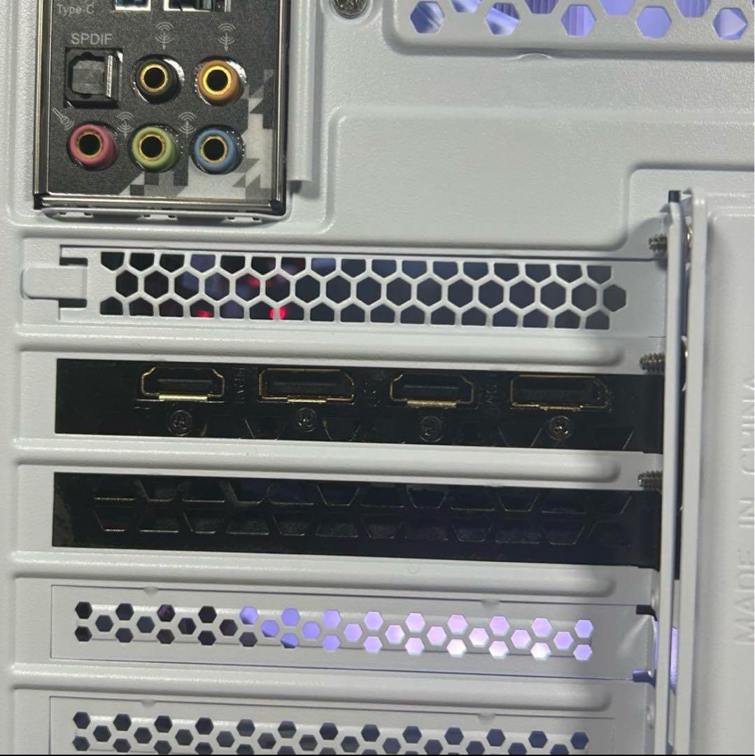 超高性能 白 ゲーミングPC RTX3070 Windows11 値下げ〇