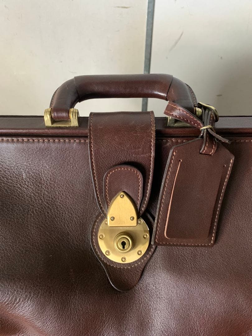 土屋鞄　ボストンパック　レザー　鍵付き