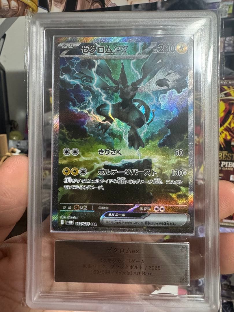 ゼクロムEX ARS10トレーディングカード