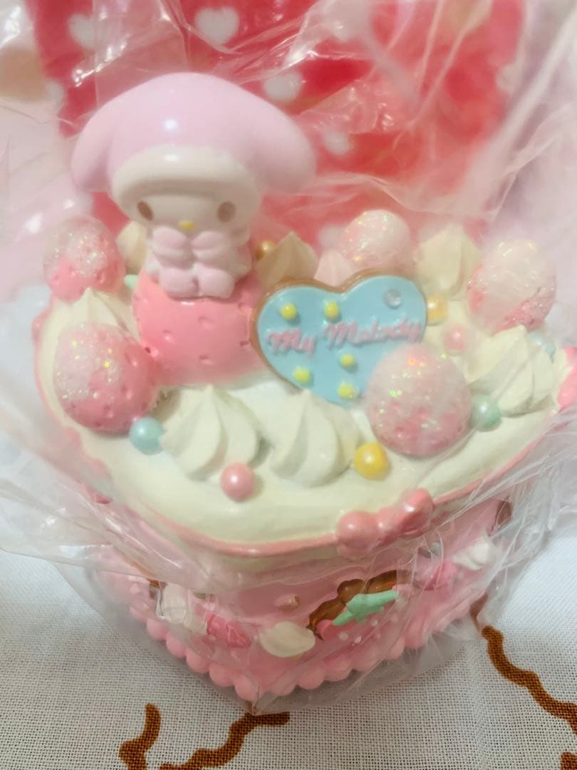 マイメロディ ケーキ型小物入れ MY MELODY クリスマス いちご