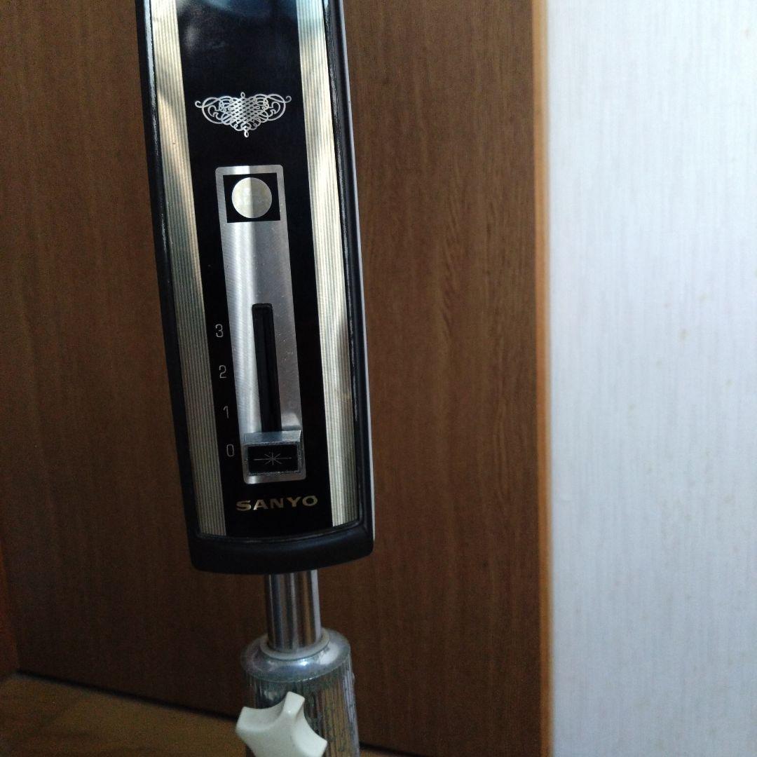 SANYO スタンド型扇風機 青