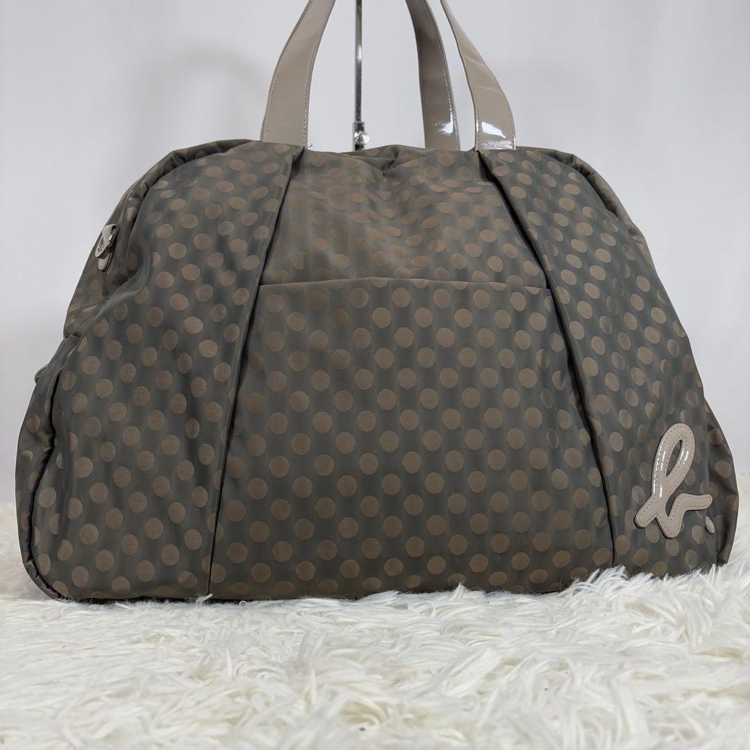 未使用級✨アニエスベー ボストンバッグ 2WAY 大容量 トラベルバッグ 旅行鞄