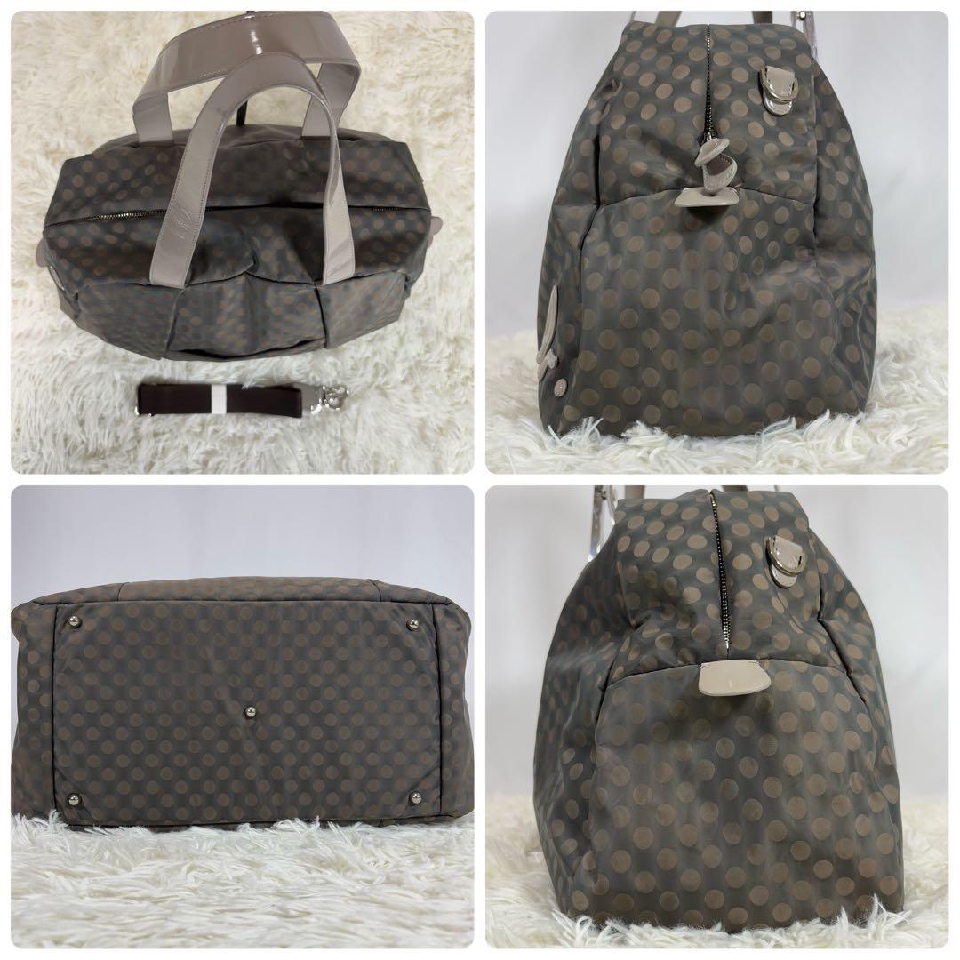 未使用級✨アニエスベー ボストンバッグ 2WAY 大容量 トラベルバッグ 旅行鞄