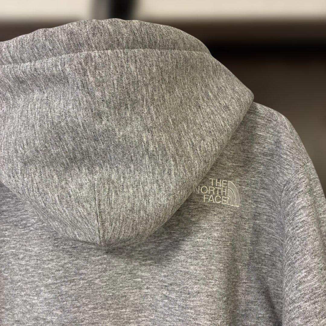 THE NORTH FACE ノースフェイスパーカー　グレー　裏起毛