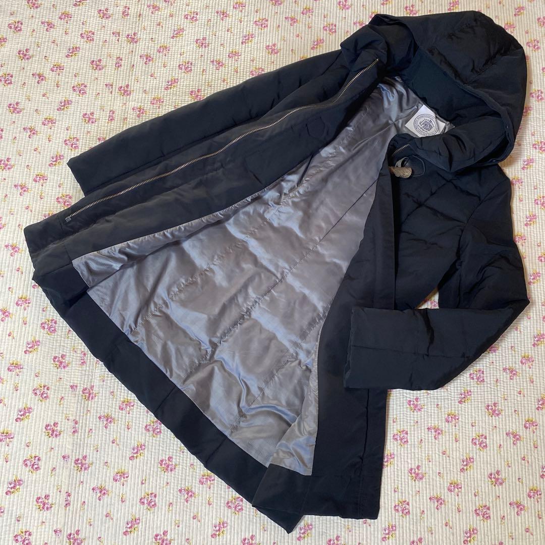 ジェイプレス ダッフルダウンコート 9 ブラック 暖かい ダウン90％ DMW