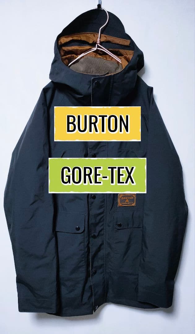【BURTON バートン】スノーボードウェア ジャケット ゴアテックス ブラック