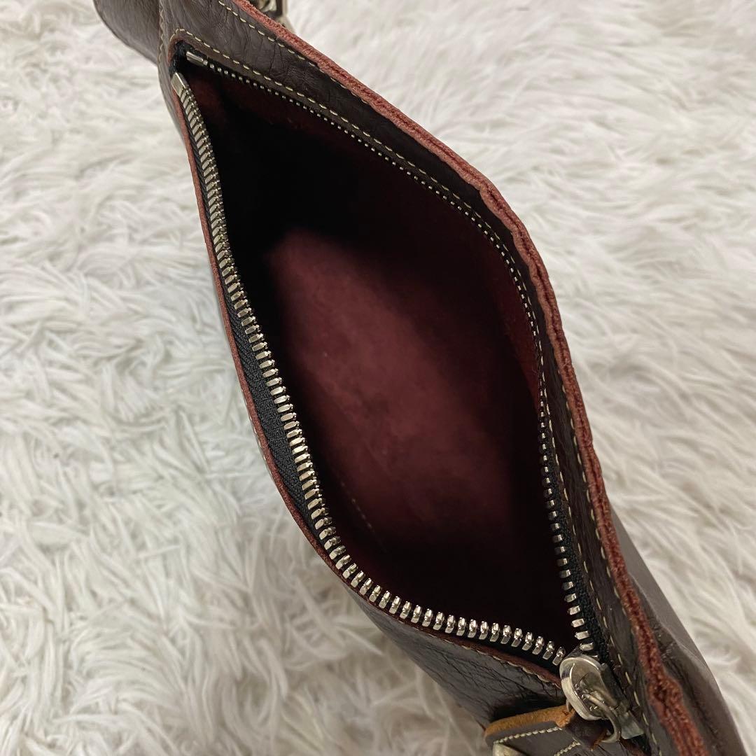 THE WARMTH CRAFTS-MANUFACTURE ヒップバッグ 馬革