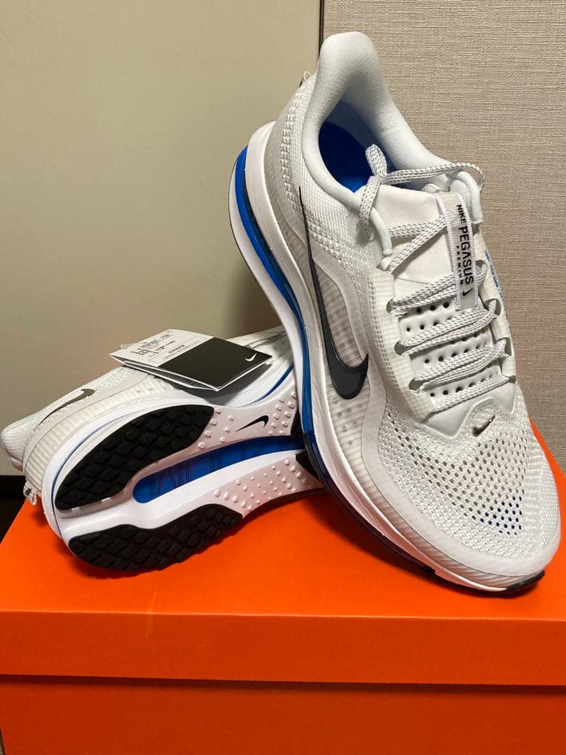 NIKE ペガサスプレミアム ホワイト x ブルー　29cm 新品未使用