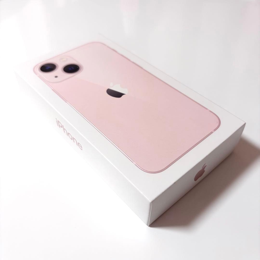 iPhone 13mini 128GB 本体+箱+充電ケーブル+新品フィルム