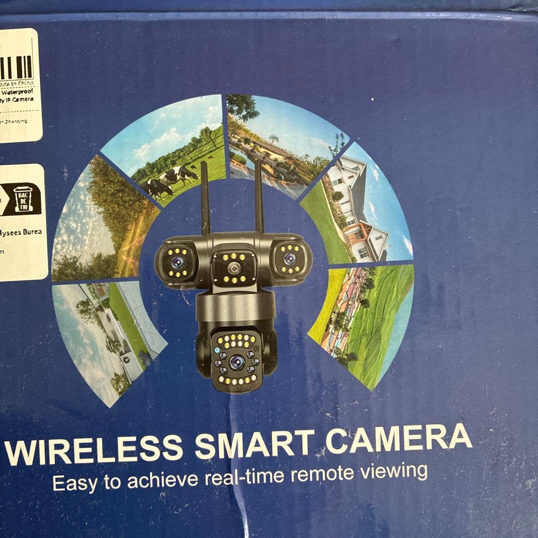 防犯カメラレンズ３つ&LDセンサーライド