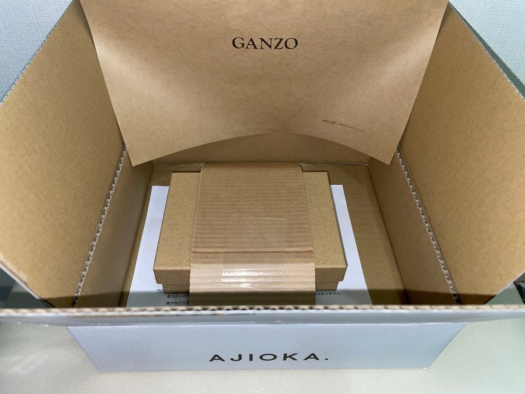 GANZO ミネルバナチュラルZIPパース　ブラック