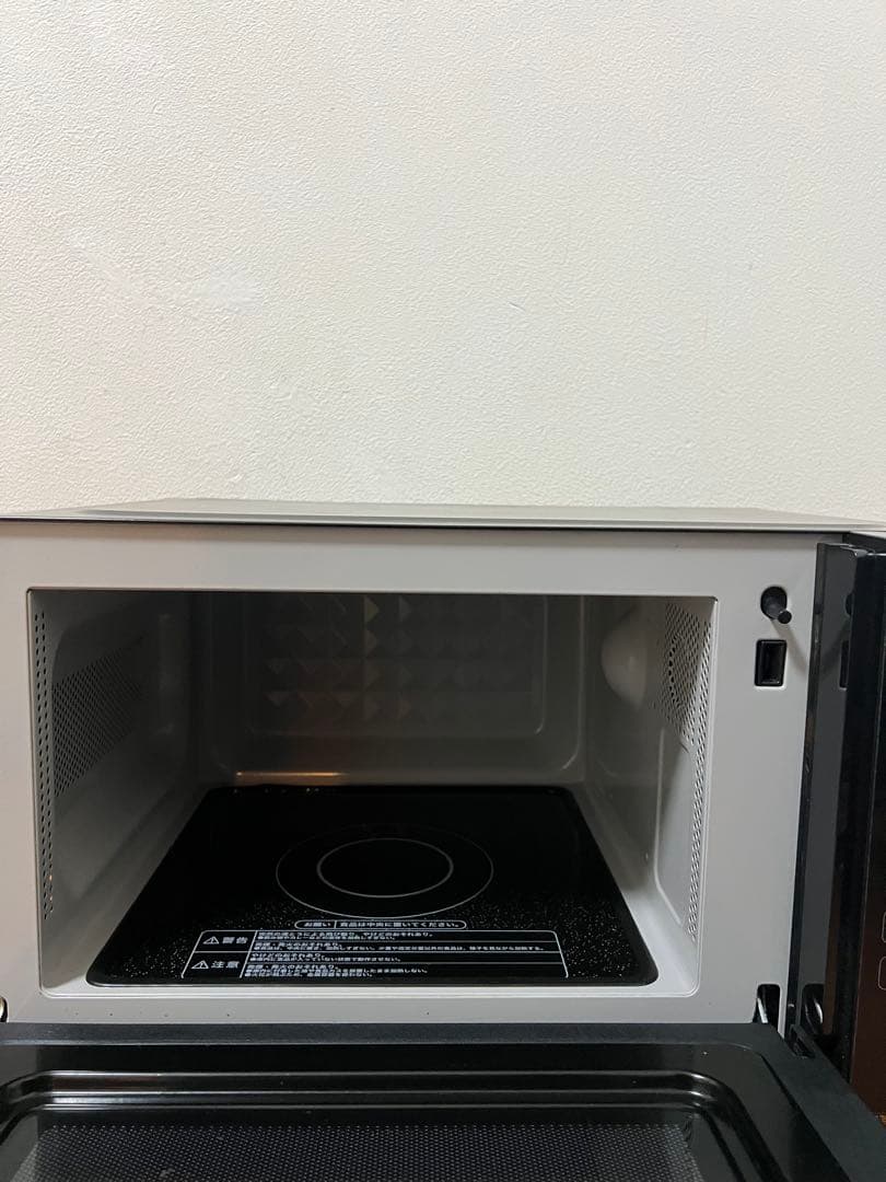 Haier 電子レンジ ヘルツフリー 庫内フラットテーブル　JM-FH18H