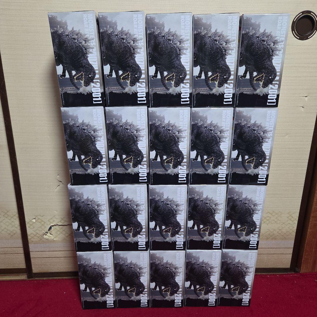 東宝怪獣シリーズ 怪獣咆哮撃 ゴジラ (2001) フィギュア　20体　新品