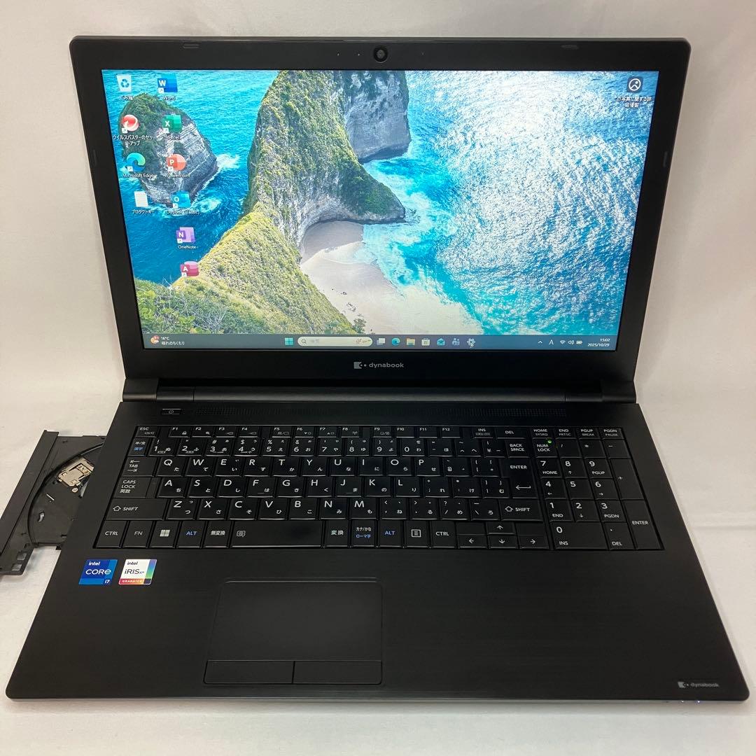 美品 dynabook B65/HU 11世代 i7 16GB 512GB HD