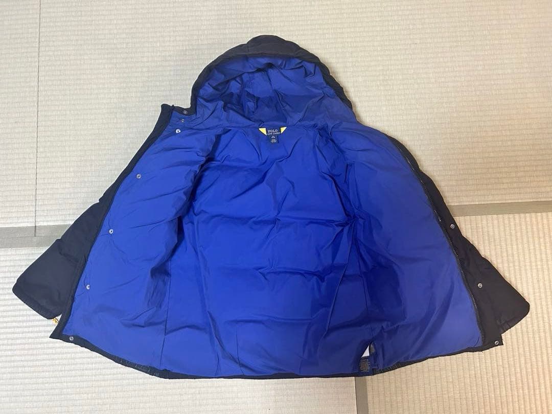 【送料無料】Polo Ralph Lauren フード付きダウンジャケット 黒