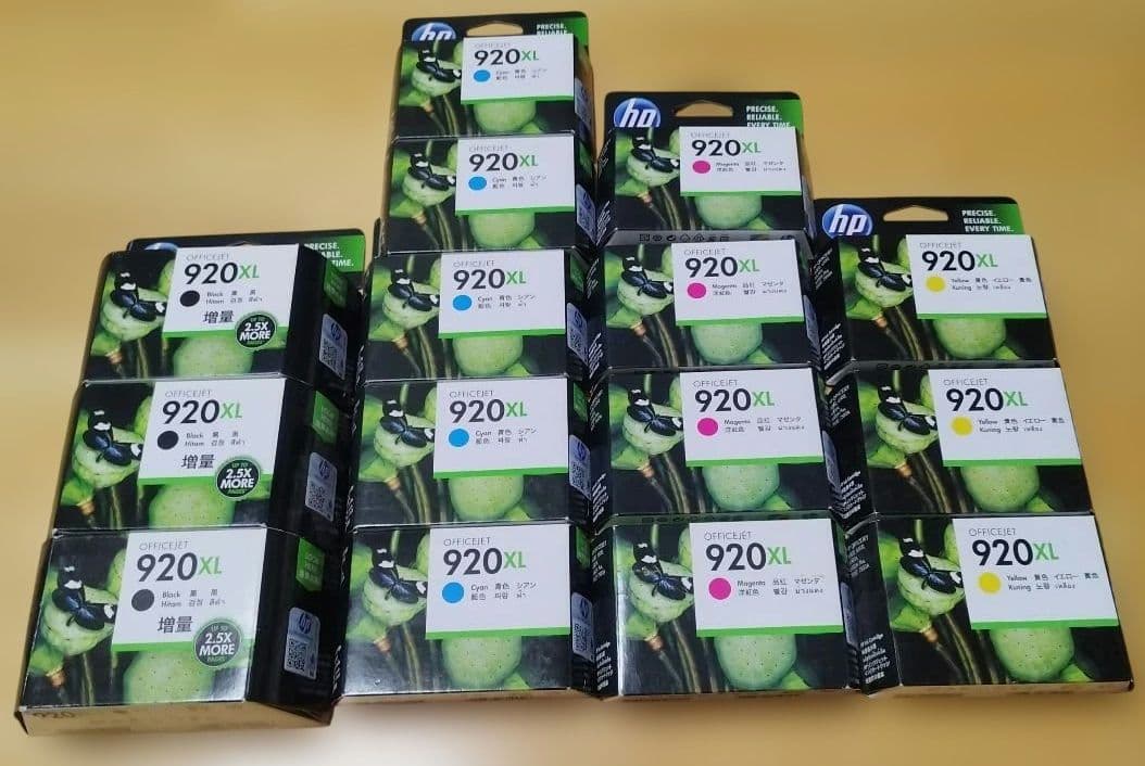 HP 920XL インクカートリッジ15個セット期限切品