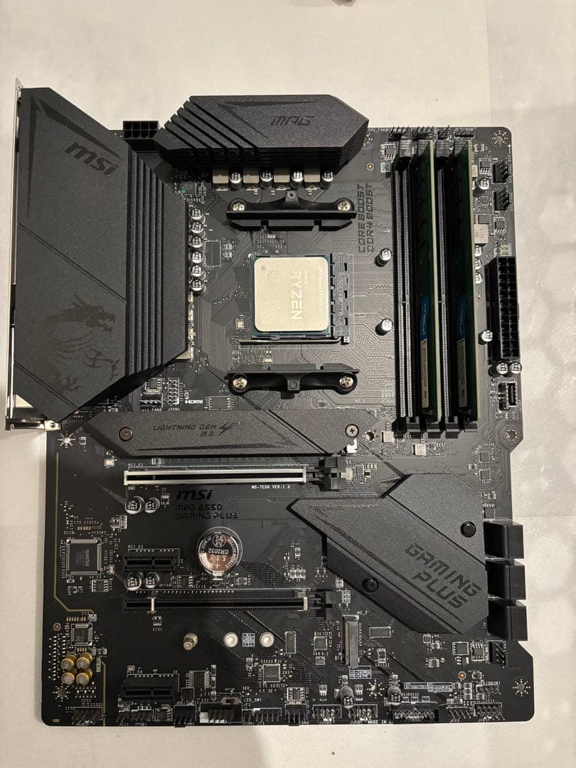 CPU Ryzen7 5700X3D B550GAMING PLUS DDR4 32GB