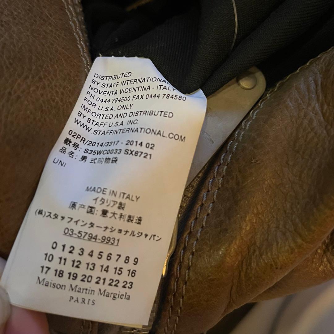 Maison Martin Margiela レザーバッグ トートバッグ