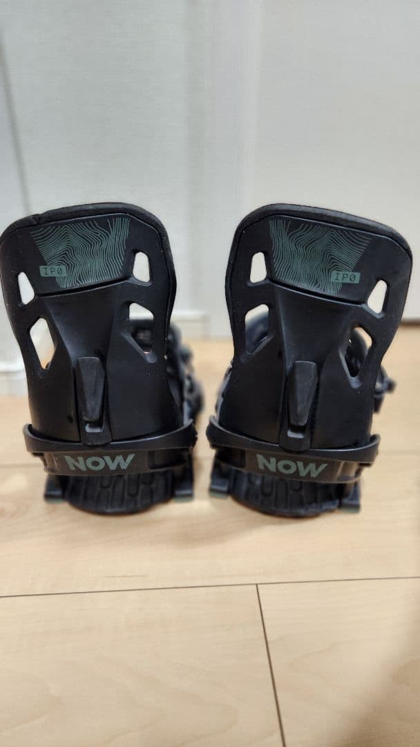 NOW ipo 23-24 M スノーボード ビンディング ブラック