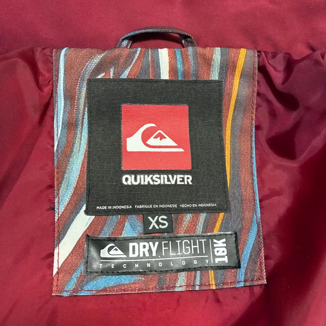 クイックシルバー　スキー　スノボ　ウェア　メンズ　XS S 上下　マルチカラー