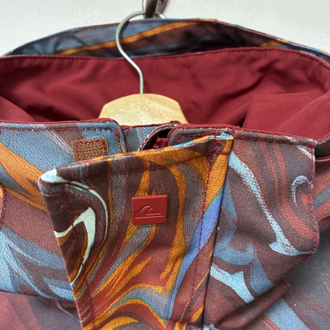 クイックシルバー　スキー　スノボ　ウェア　メンズ　XS S 上下　マルチカラー