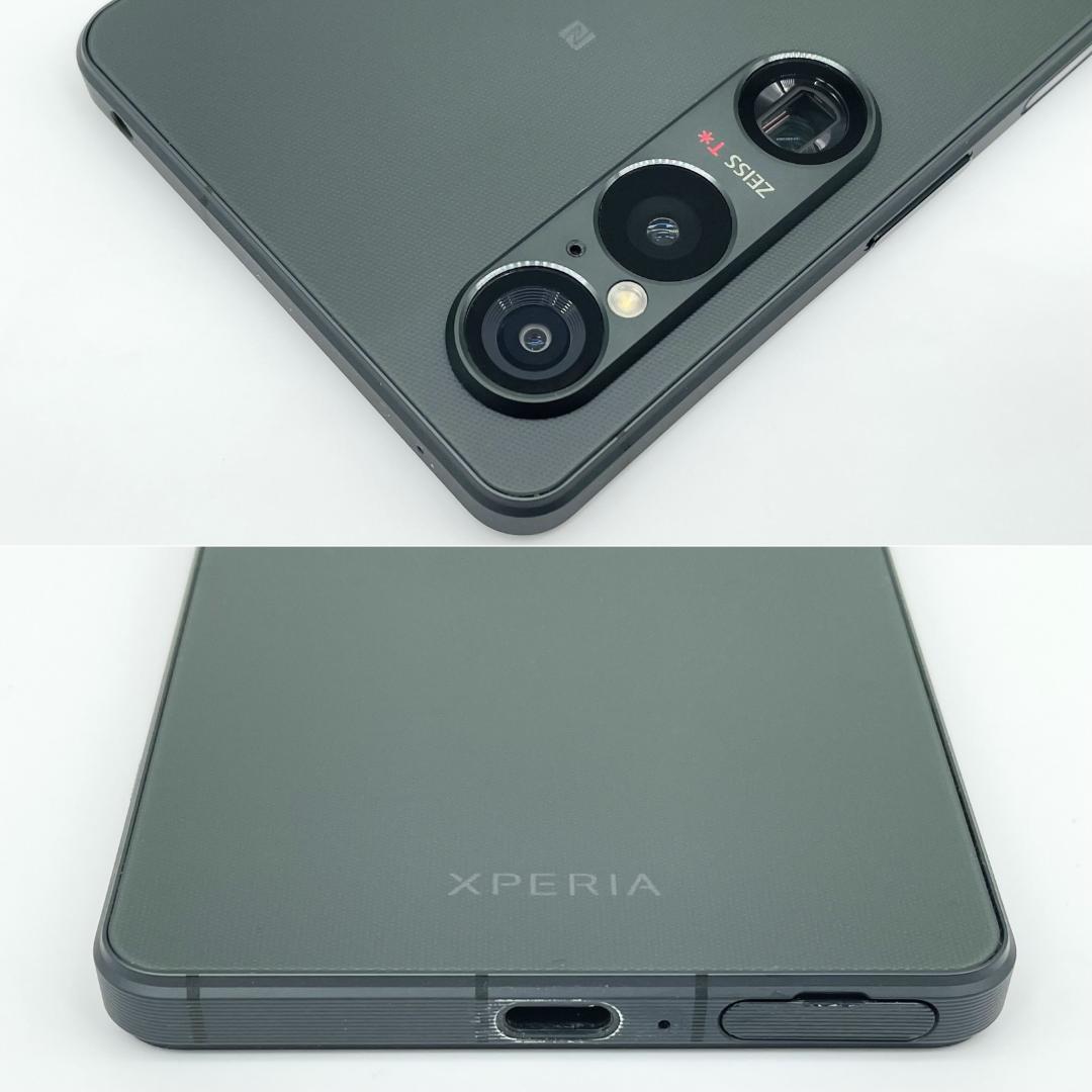 即配【美品】SIMフリー Xperia 1 Ⅵ 256GB カーキグリーン
