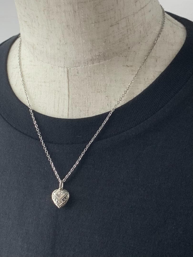 スウィートハートジュエリーVictory シルバーヴィンテージネックレスNAVY