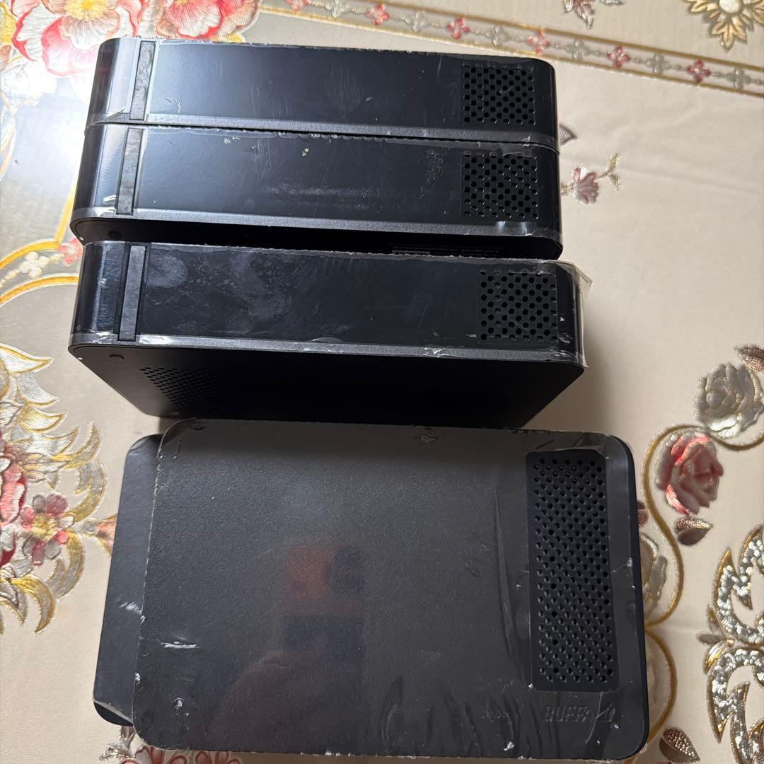 NAS 5台セット USBポート ブラック