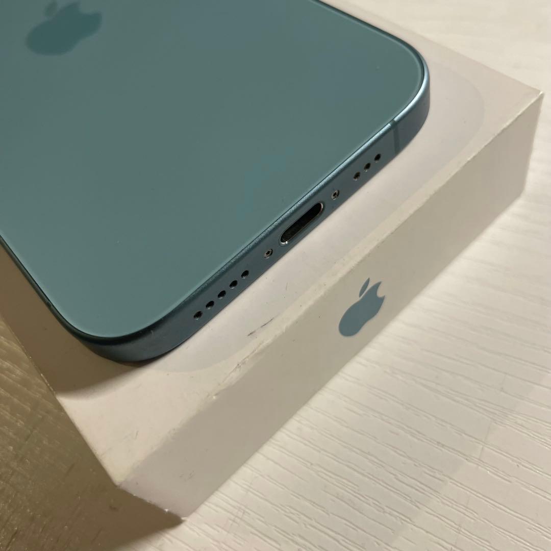 iPhone16 128GB SIMフリー ティール 極美品