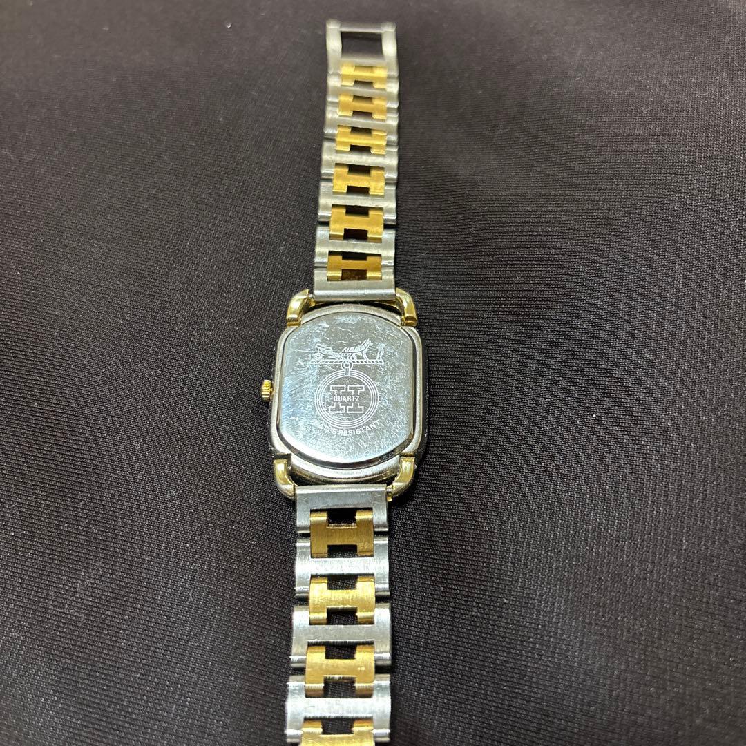 HERMES エルメス ラリー 腕時計 レディース 純正１コマ付き